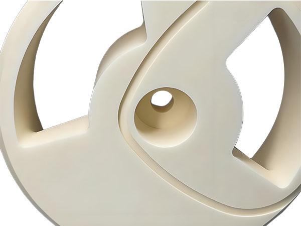 Alumina ceramic rotary valve