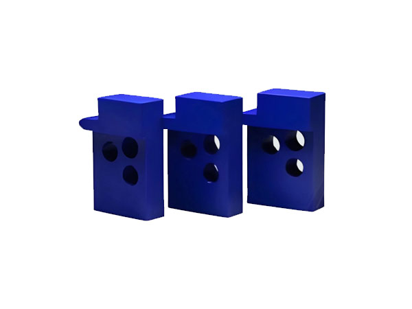 Blue zirconia ceramic block